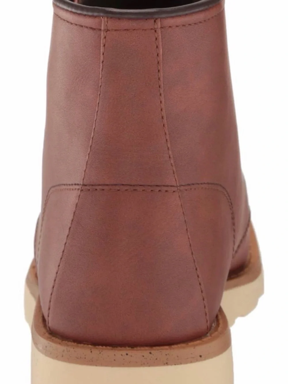 NEW UNIONBAY Allie Whiskey Brown Ankle Boots Size 7.5 Moc Toe Western
